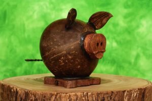 coconut pig coin canner
